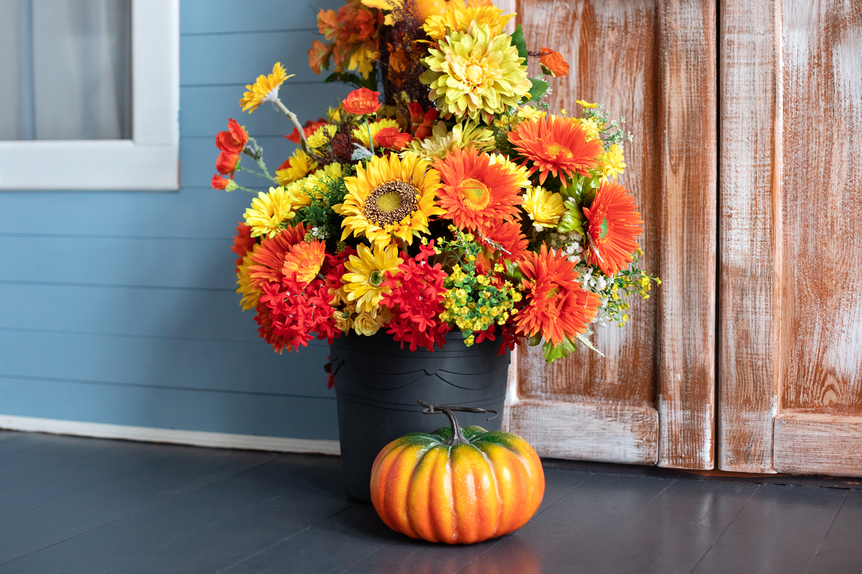 Halloween floral picks