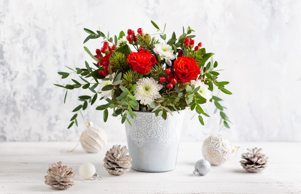 Christmas floral picks