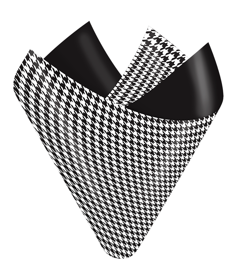 Houndstooth Black Sheet